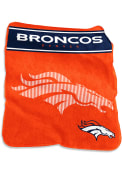 Denver Broncos Team Logo Raschel Blanket