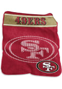 San Francisco 49ers Team Logo Raschel Blanket