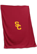 USC Trojans Logo Sweatshirt Blanket