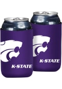 Purple K-State Wildcats 12 oz Oversized Logo Coolie