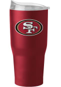 San Francisco 49ers 30 oz Flipside Powder Coat Stainless Steel Tumbler - Red