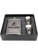 Miami Marlins Personalized Flask and Shot Drink Set