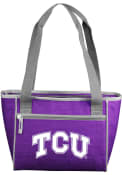 TCU Horned Frogs Crosshatch 16 Can Tote Cooler