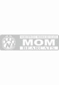 Northwest Missouri State Bearcats 3x10 White Mom Auto Decal - White