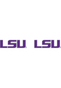 LSU Tigers Womens Logo Post Earrings - Purple