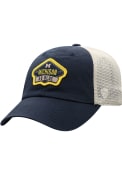 Michigan Wolverines Top of the World Nitty Meshback Adjustable Hat - Navy Blue