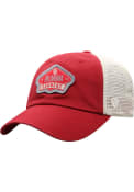 Oklahoma Sooners Top of the World Nitty Meshback Adjustable Hat - Crimson