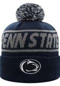 Penn State Nittany Lions Womens Top of the World Ruth Cuff Knit - Navy Blue
