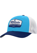 Villanova Wildcats Top of the World Verge Meshback Adjustable Hat - Navy Blue