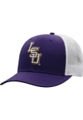 LSU Tigers BB Meshback Adjustable Hat - Purple