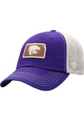 Top of the World Purple K-State Wildcats HIDIST Adjustable Hat