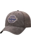 Pitt Panthers Top of the World Ominous Adjustable Hat - Grey