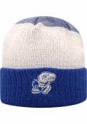 Kansas Jayhawks Youth Copula Cuff Knit Hat - Blue