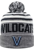 Villanova Wildcats Ensuing Cuff Pom Knit - Grey