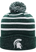 Michigan State Spartans Womens Shimmering Knit - Green