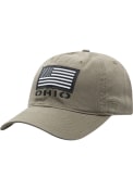 Ohio Bobcats OHT State Adjustable Hat - Olive