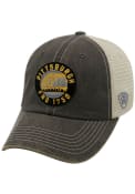 Pittsburgh Top of the World Dirty Mesh Adjustable Hat - Grey
