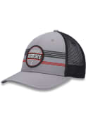 Top of the World Grey Cincinnati Bearcats Legend Patch Stripe Trucker Adjustable Hat