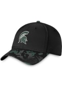 Michigan State Spartans OHT Tonal Camo One-Fit Flex Hat - Black