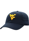 West Virginia Mountaineers Staple Adjustable Hat - Navy Blue