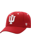 Indiana Hoosiers Triple Threat Adjustable Hat - Red