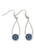 Philadelphia Union Womens French Loop Earrings - Blue