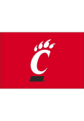 Red Cincinnati Bearcats 4` x 6` Red Desk Flag