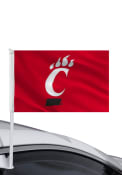 Cincinnati Bearcats 11x16 Red Silk Screen Car Flag - Red