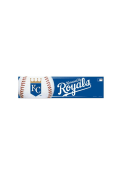 Kansas City Royals 3x12 Bumper Sticker - Blue