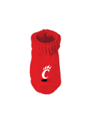 Red Cincinnati Bearcats Knit Baby Bootie Boxed Set
