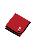 Red Cincinnati Bearcats Team Logo Baby Blanket