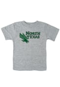 North Texas Mean Green Toddler Grey Big Logo T-Shirt