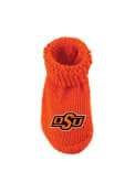 Oklahoma State Cowboys Baby Knit Bootie Boxed Set - Orange