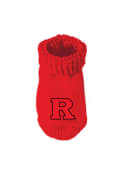 Rutgers Scarlet Knights Baby Knit Bootie Boxed Set - Red