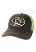 Missouri Tigers Old Favorite Trucker Adjustable Hat - Black