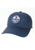 Kansas Jayhawks Reclaim Adjustable Hat - Blue