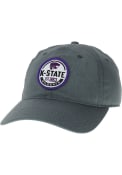 K-State Wildcats Grey Reclaim Adjustable Hat