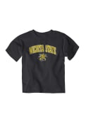 Wichita State Shockers Toddler Black Arch Mascot T-Shirt