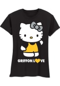 Missouri Western Griffons Girls Black Love Me Do T-Shirt