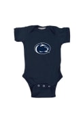 Penn State Nittany Lions Baby Navy Blue Embroidered Logo One Piece