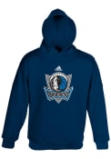 Dallas Mavericks Toddler Navy Blue Primary Logo Hooded Sweatshirt