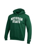 Michigan State Spartans Champion Arch Twill Hooded Sweatshirt - Green
