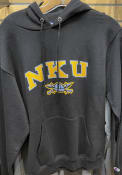 Northern Kentucky Norse Champion Mascot Hooded Sweatshirt - Black