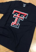 Champion Texas Tech Red Raiders Black Big Logo Tee