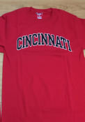 Cincinnati Bearcats Red Rally Loud Champion Short Sleeve T Shirt
