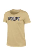 Notre Dame Fighting Irish Juniors University Gold T-Shirt