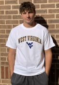 Champion West Virginia Mountaineers White Arch Mascot Tee