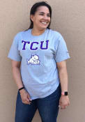 TCU Horned Frogs Grey Arch Mascot Tee