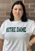 Champion Notre Dame Fighting Irish White Rally Loud Tee