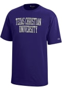 TCU Horned Frogs Youth Purple Rally Loud T-Shirt